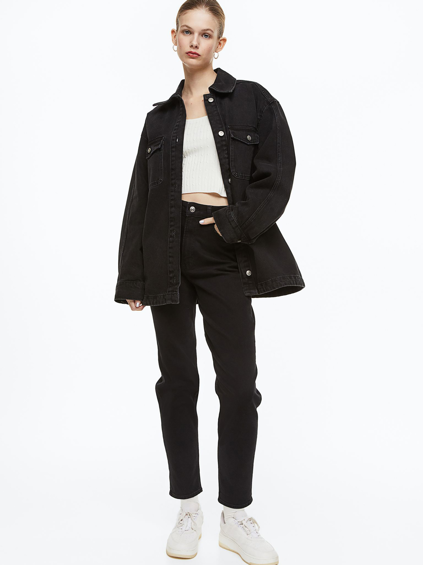 Зауженные джинсы H&M модель 70678 Фото