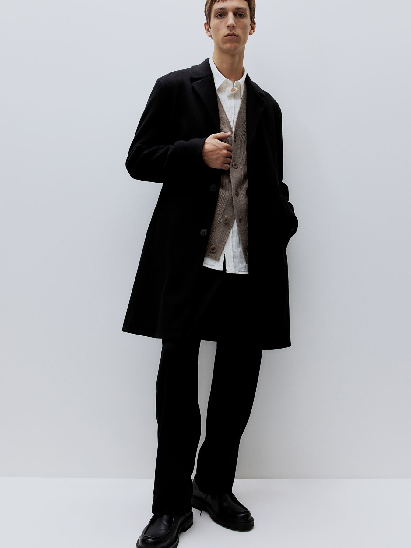 Пальто H&M модель 70731 Фото