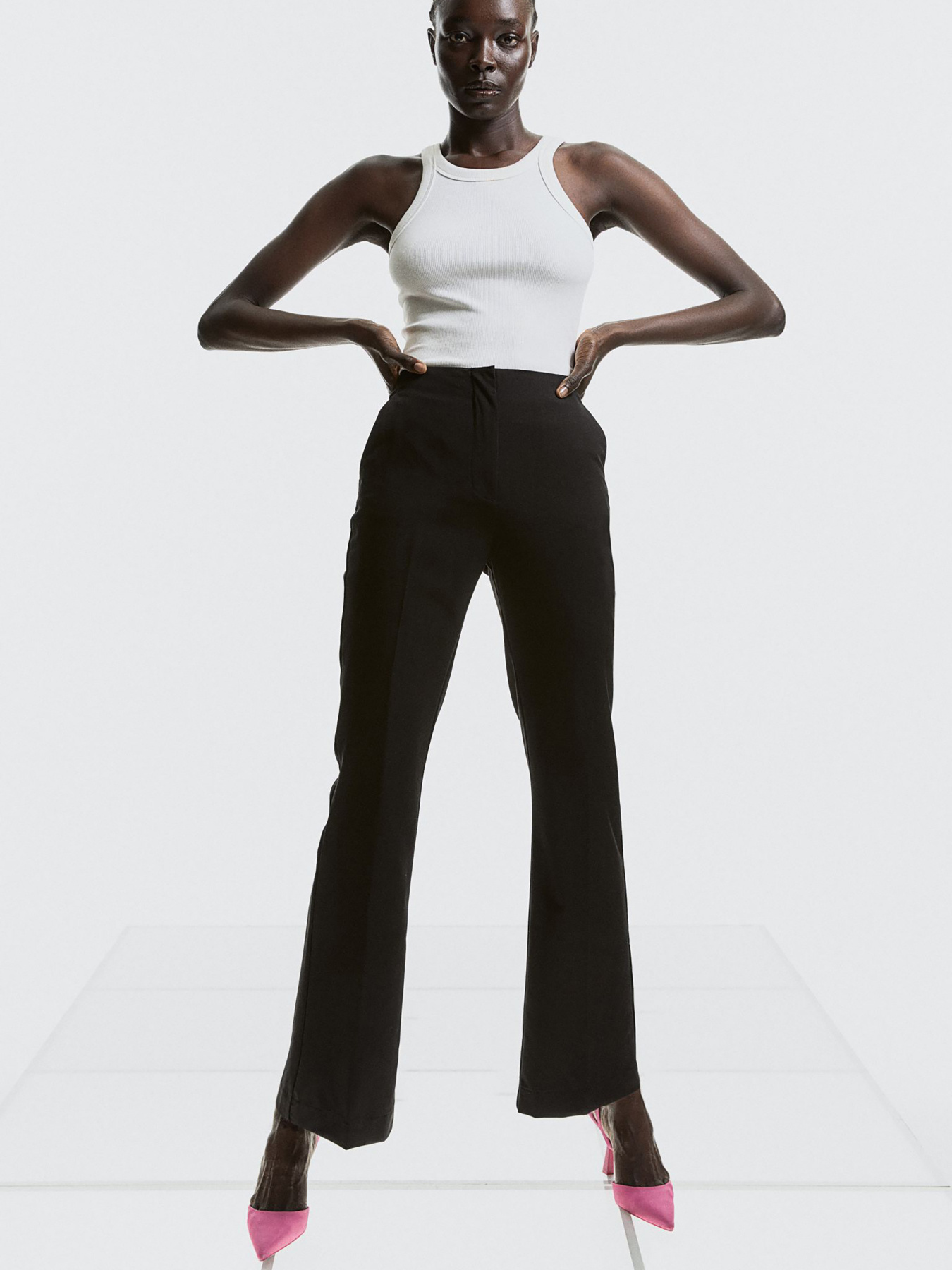 Брюки классические H&M модель 70739 Фото