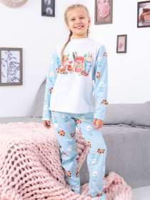 Пижама Носи своє модель 6076-024-33-5-svtlo-blakitnij-milk Фото