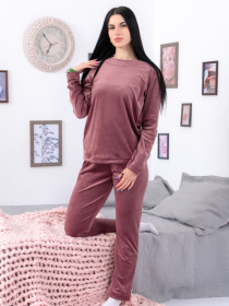 Домашний костюм Носи своє модель 8162-030-temno-pudrovij Фото