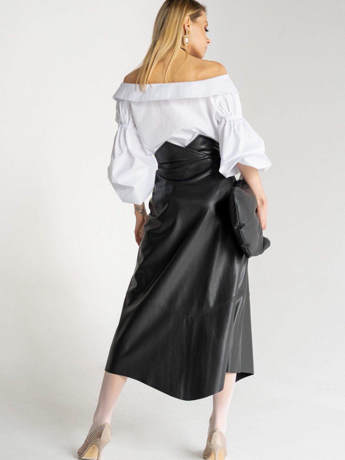 Юбка миди 7/11 Seven Eleven модель SE21SkBrassicaLtrB Фото