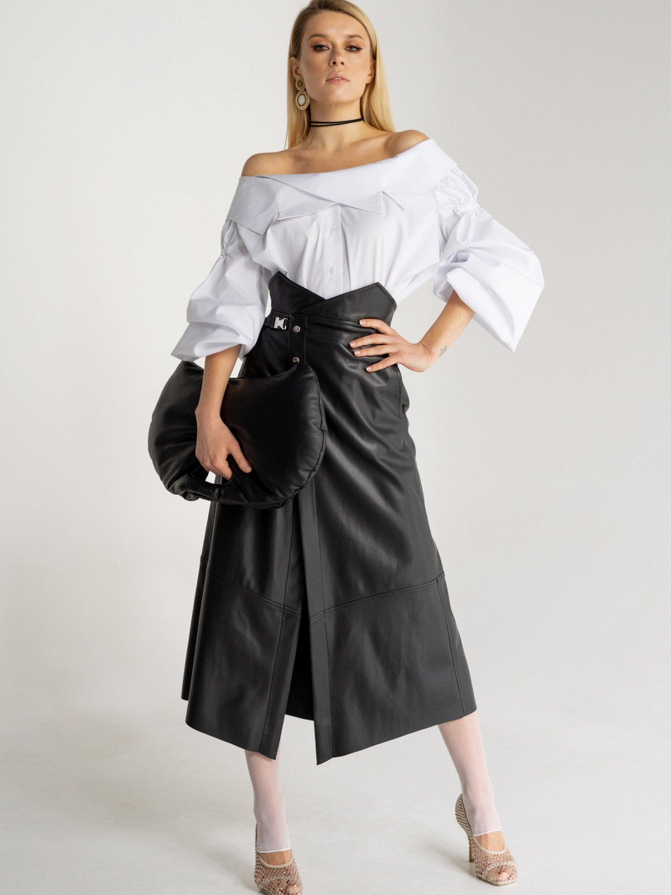 Юбка миди 7/11 Seven Eleven модель SE21SkBrassicaLtrB Фото