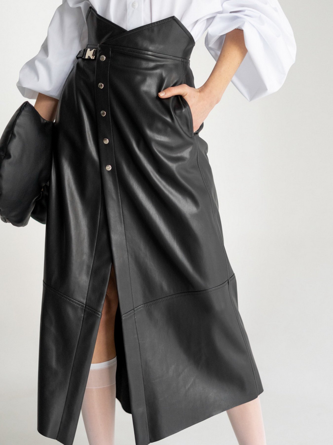 Юбка миди 7/11 Seven Eleven модель SE21SkBrassicaLtrB Фото