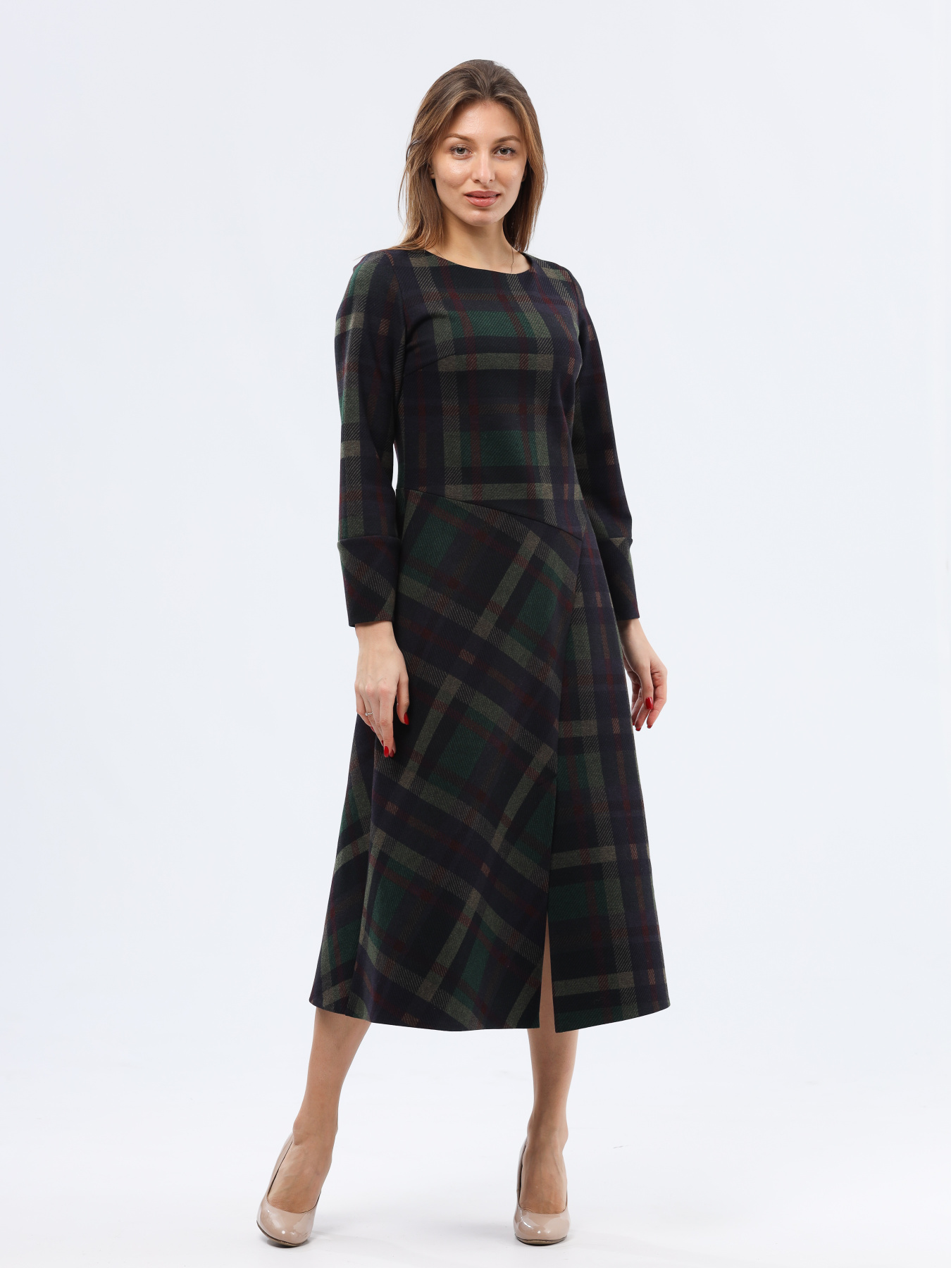 Платье миди CAT ORANGE модель 5757 Фото