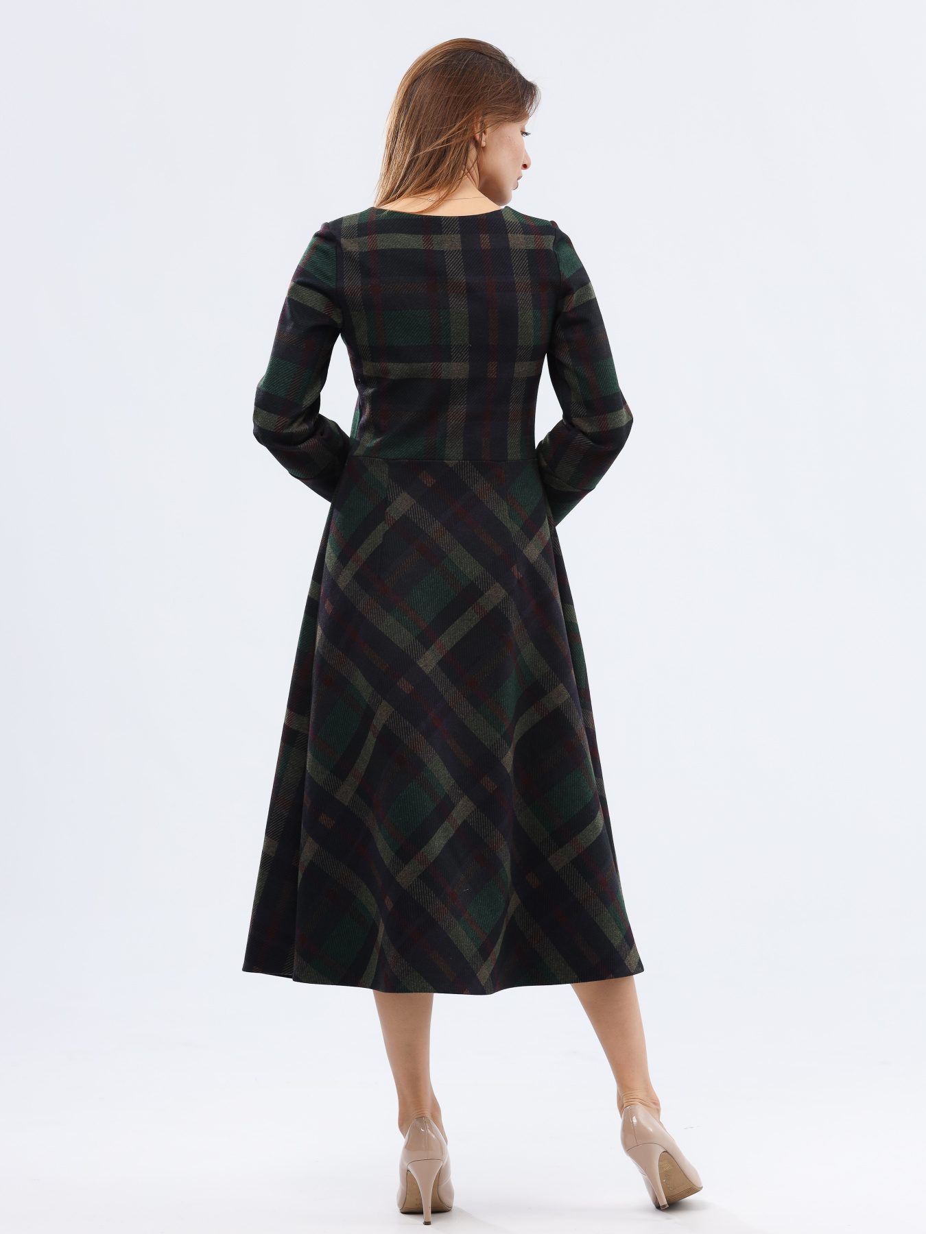 Платье миди CAT ORANGE модель 5757 Фото