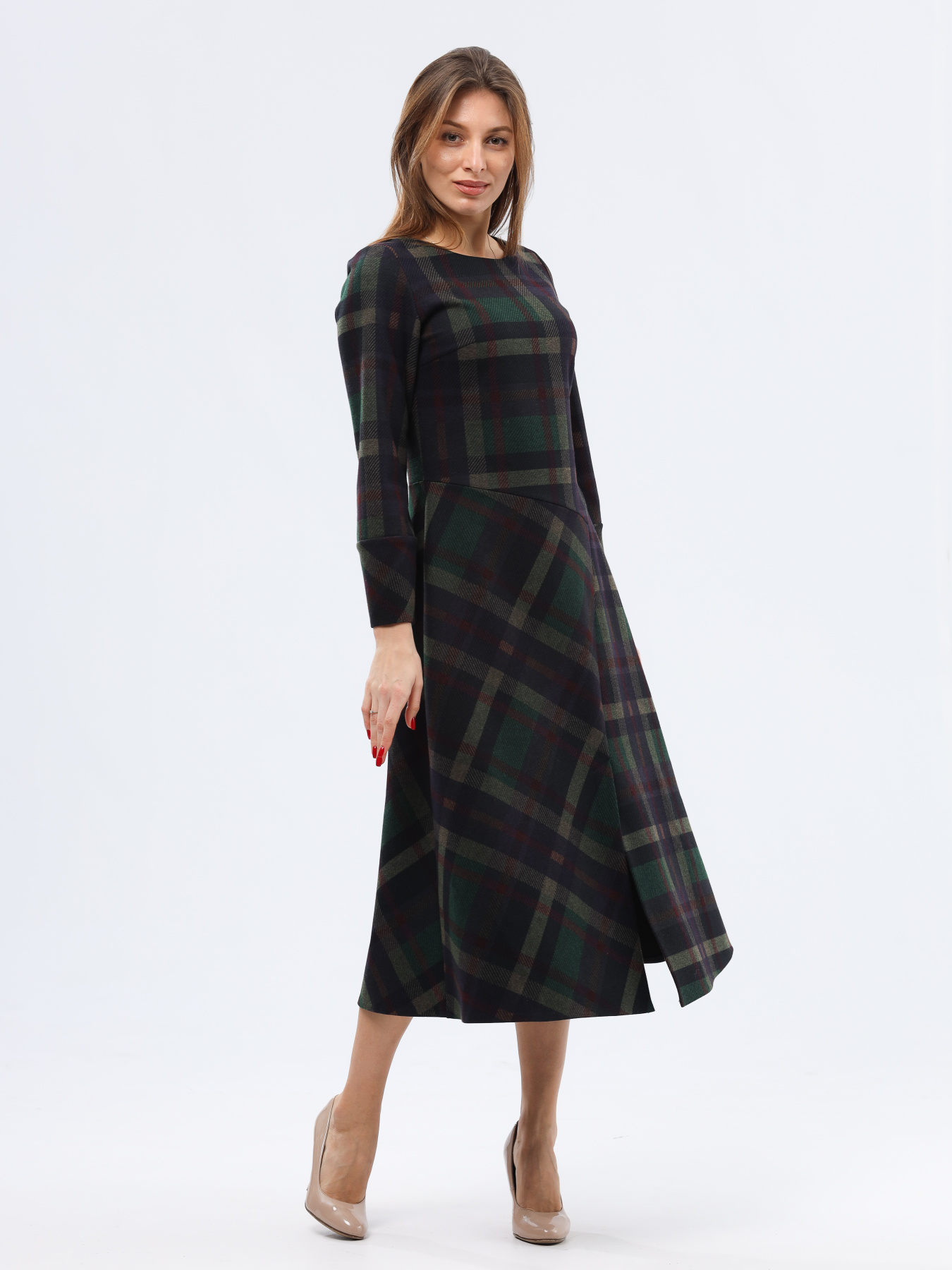 Платье миди CAT ORANGE модель 5757 Фото