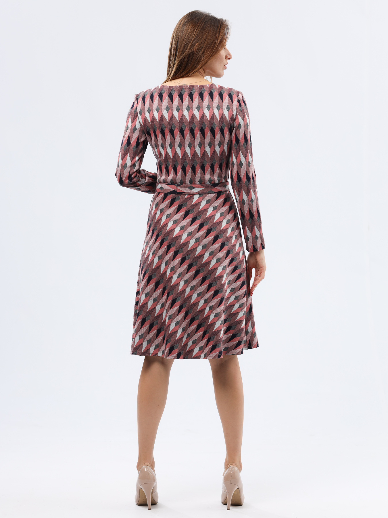 Платье миди CAT ORANGE модель 5760 Фото