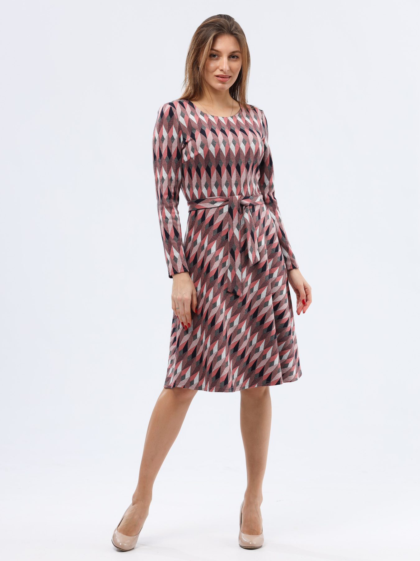 Платье миди CAT ORANGE модель 5760 Фото