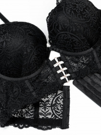 Бюстгальтер ISSA Plus модель BL2-724_черный Фото