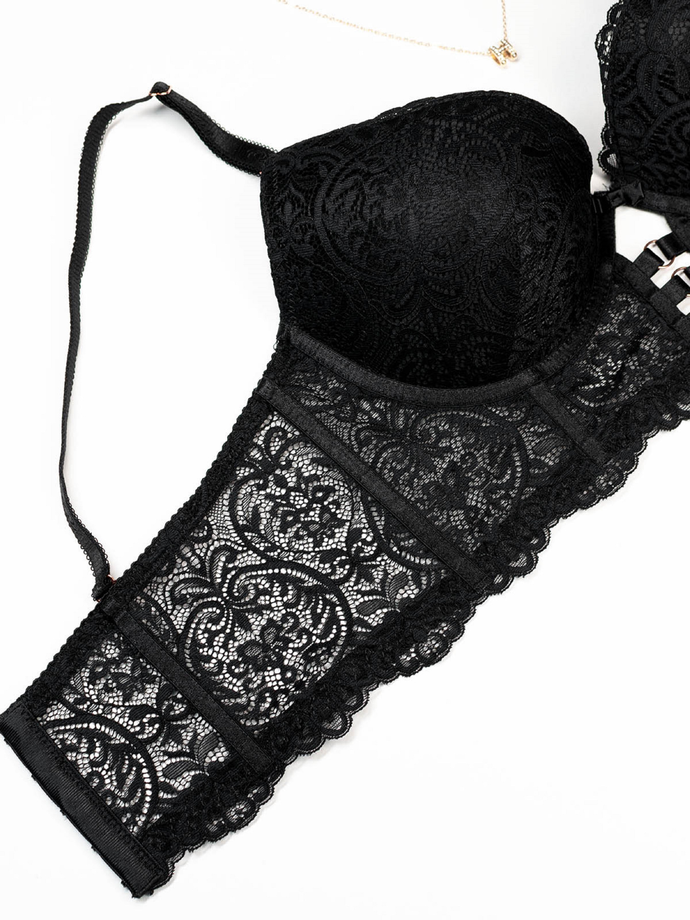 Бюстгальтер ISSA Plus модель BL2-724_черный Фото