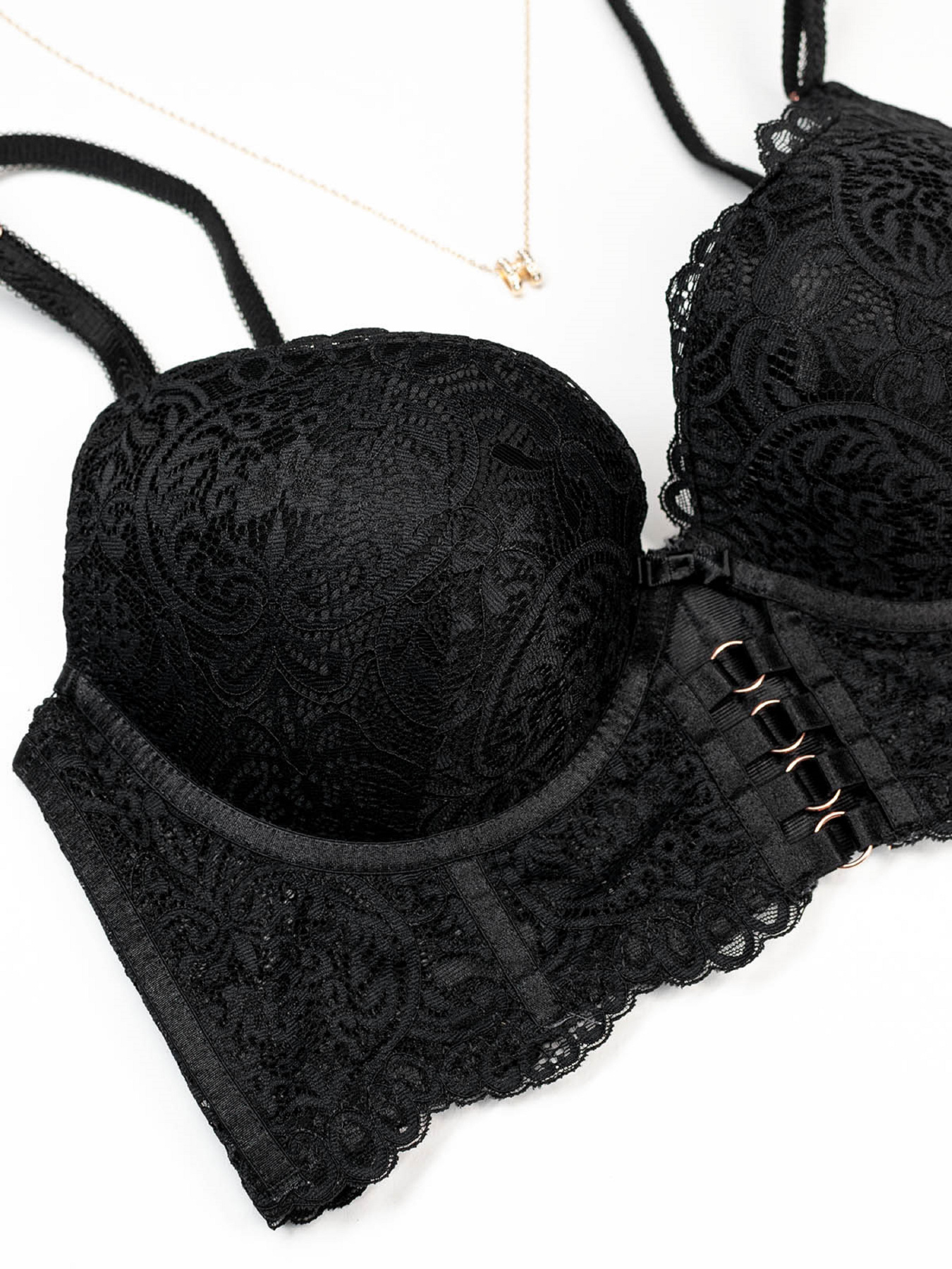 Бюстгальтер ISSA Plus модель BL2-724_черный Фото