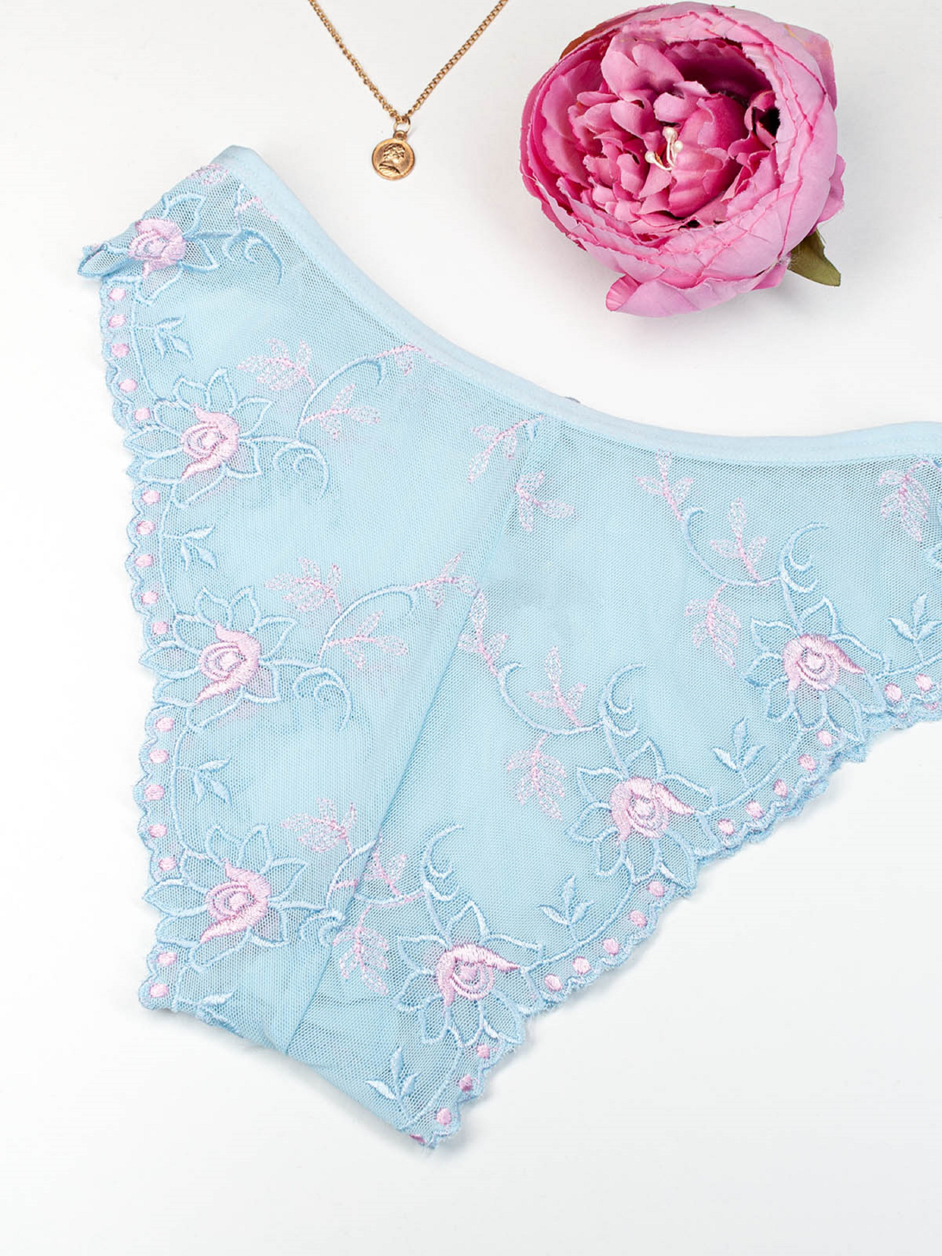 Трусы ISSA Plus модель BL2-882_голубой Фото