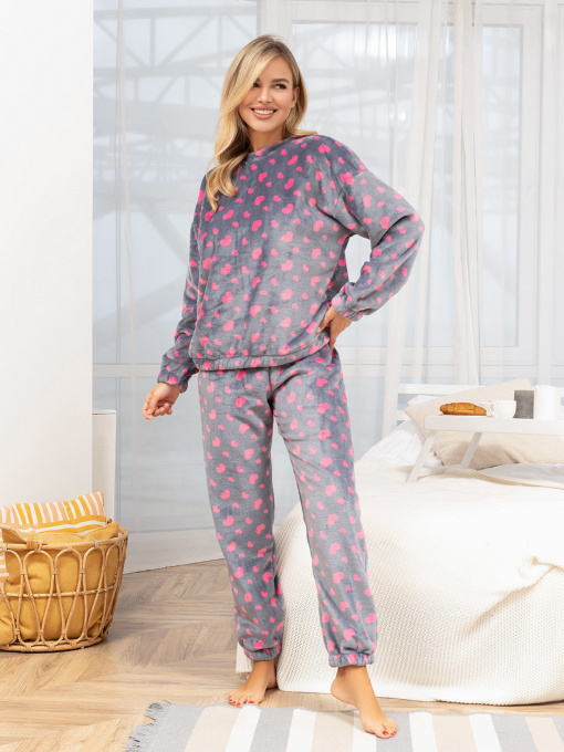 Піжама ISSA Plus Модель 14328_серый Фото