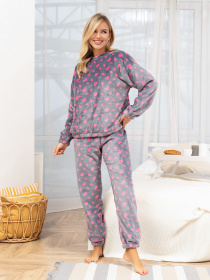 Піжама ISSA Plus модель 14328_серый Фото