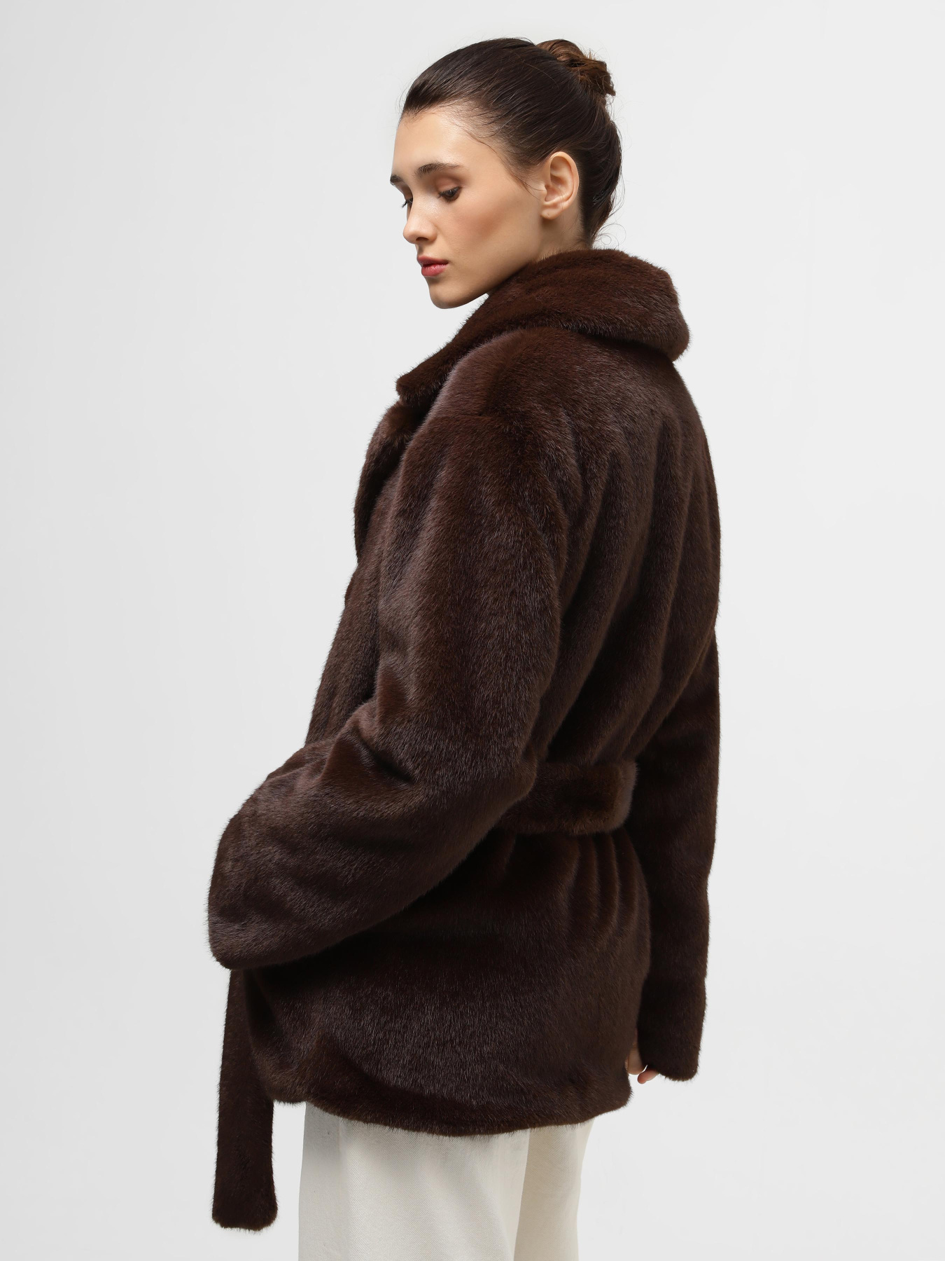 Шуба Danna модель 1395BRN Фото
