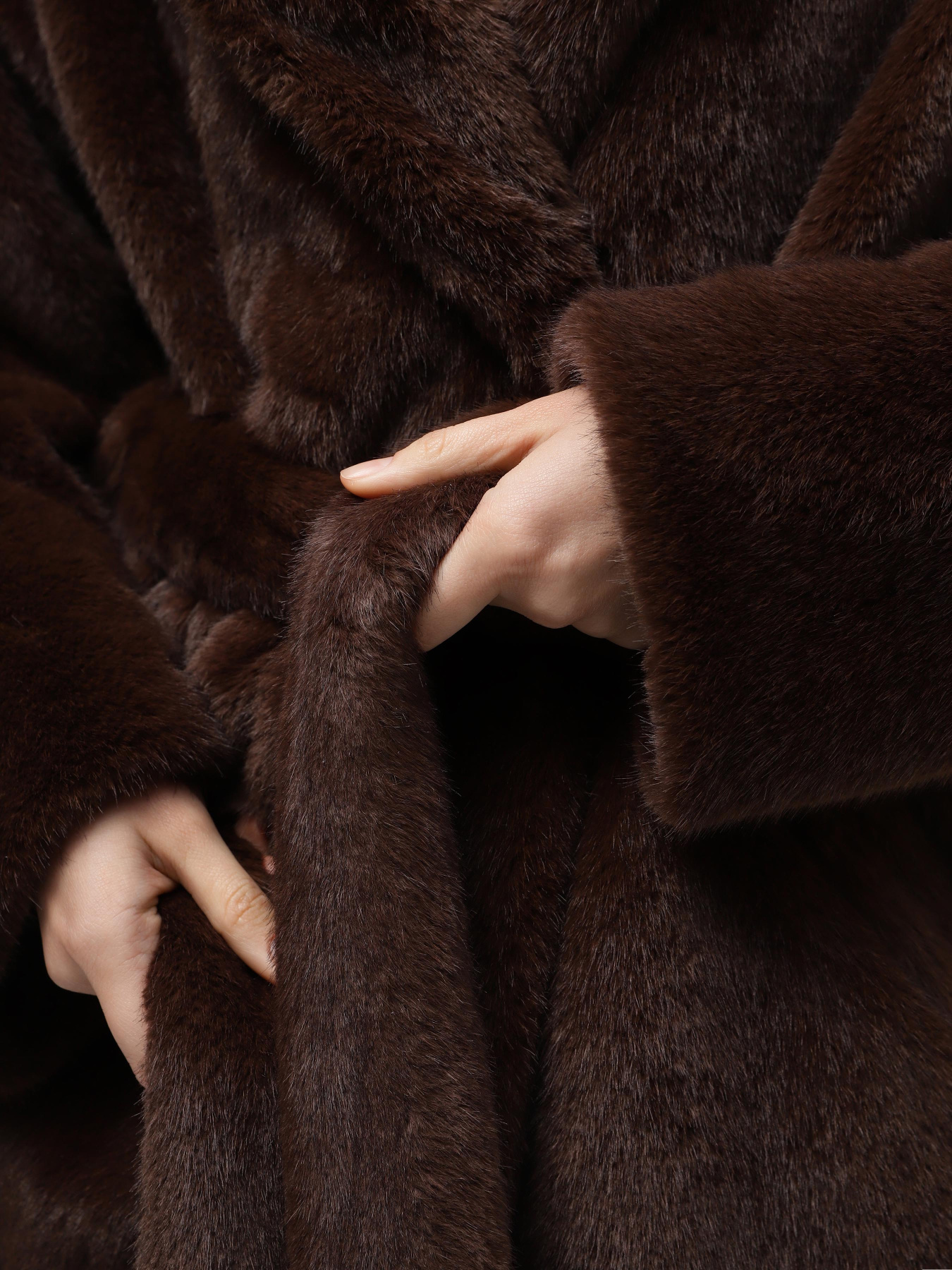 Шуба Danna модель 1395BRN Фото