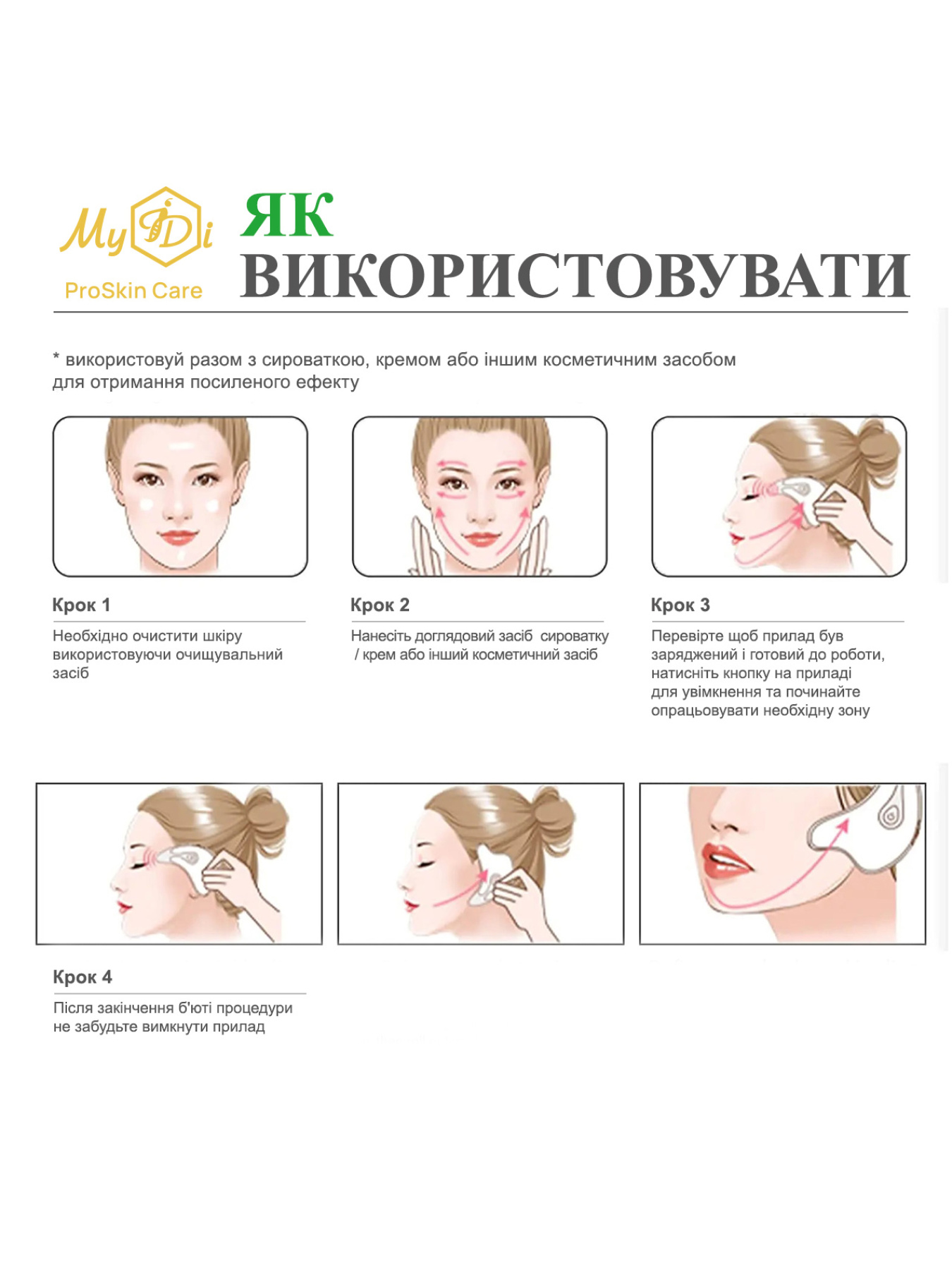 Набор для массажа вокруг глаз MyIDi модель A00019 Фото