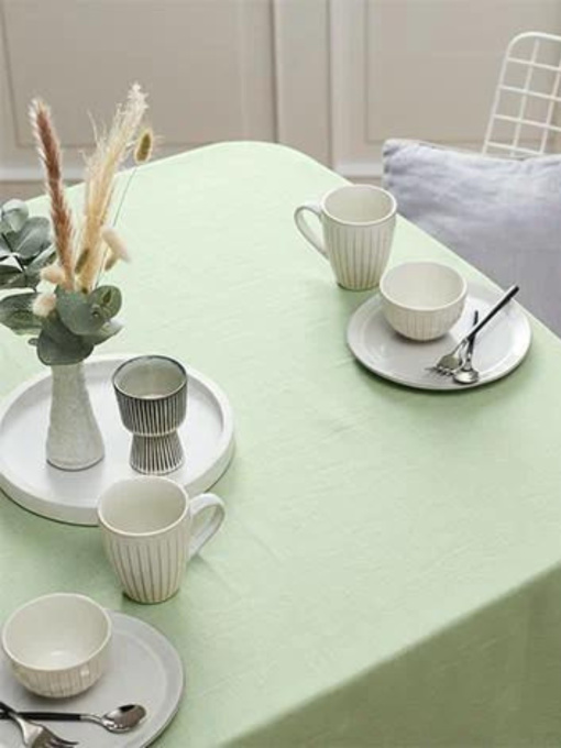 Скатерть зеленая Tchibo модель A40010028 Фото