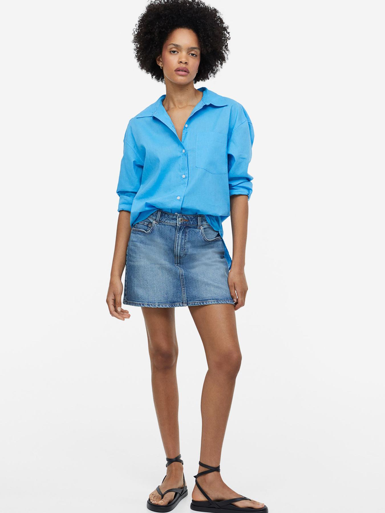 Сорочка повсякденна H&M модель 71052 Сорочка повсякденна H&M модель 71052 Фото