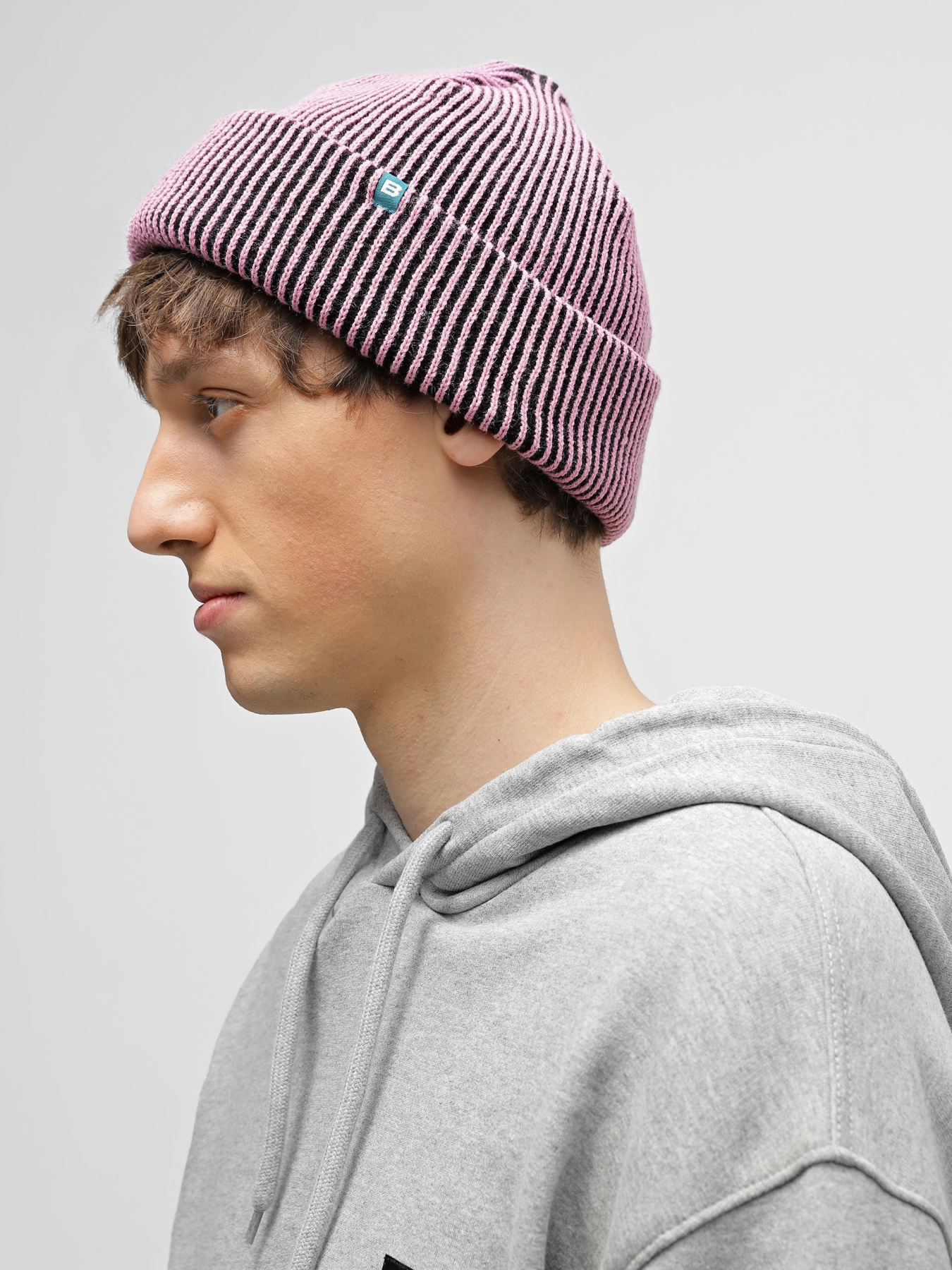 Шапка Bezlad Seven модель bezladhatpink-grey|seven Фото