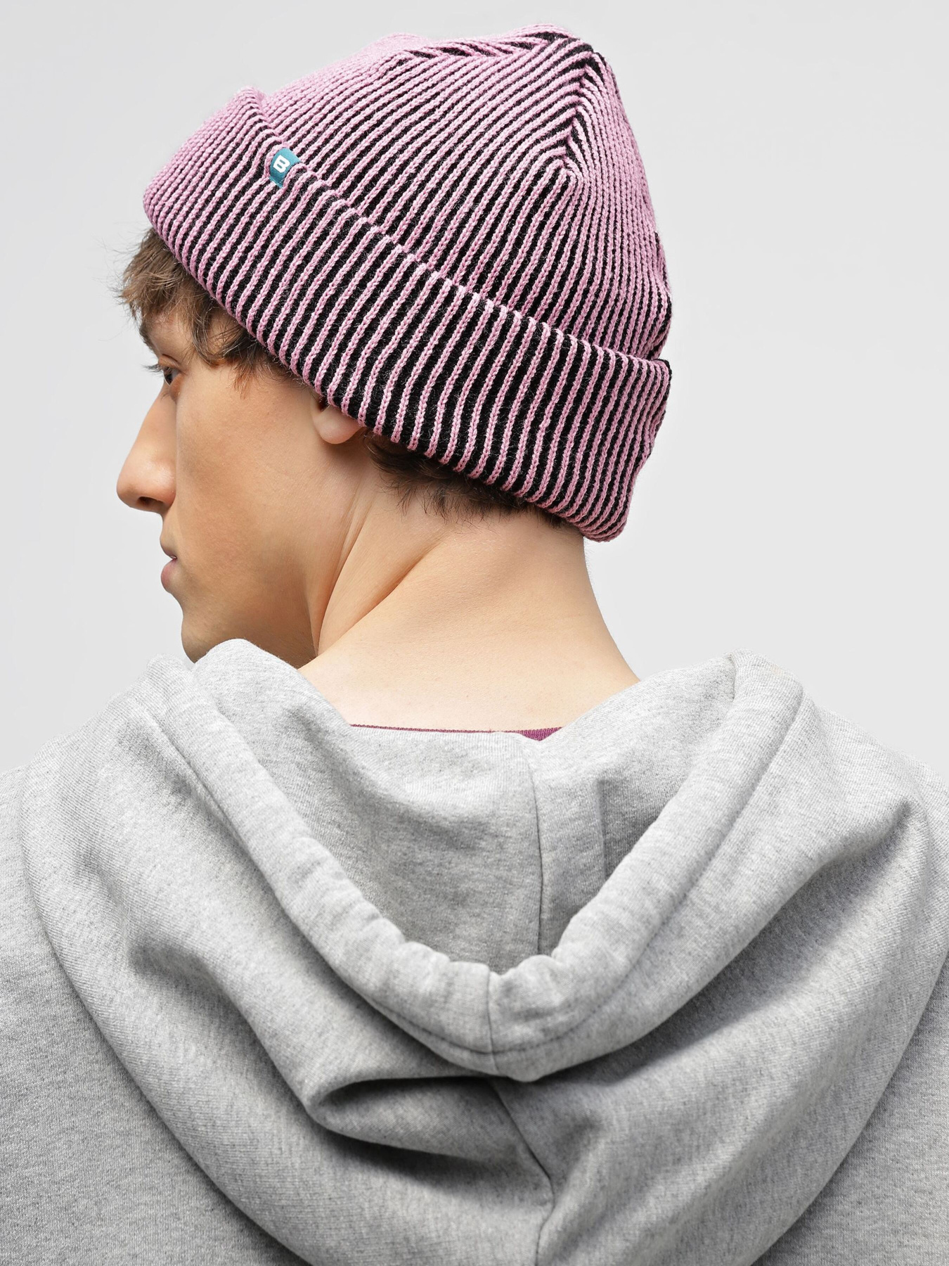 Шапка Bezlad Seven модель bezladhatpink-grey|seven Фото