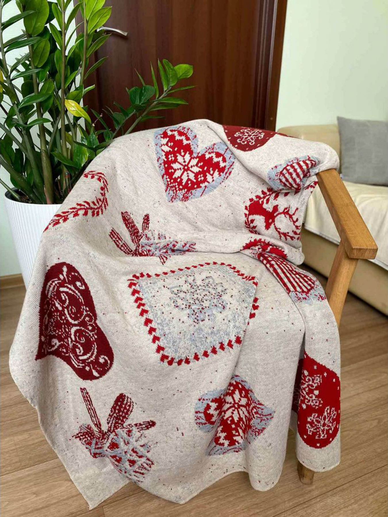 Плед покривало на ліжко Чарівність, 130*170 Прованс модель 323335 Фото