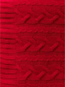 Плед Hit Kosa-01 красный Прованс модель 592612 Фото