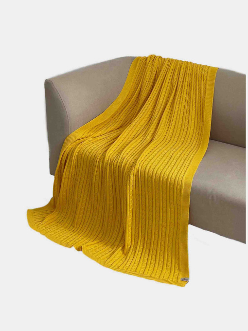 Плед Exclusive Nature желтый Прованс модель 549114 Фото