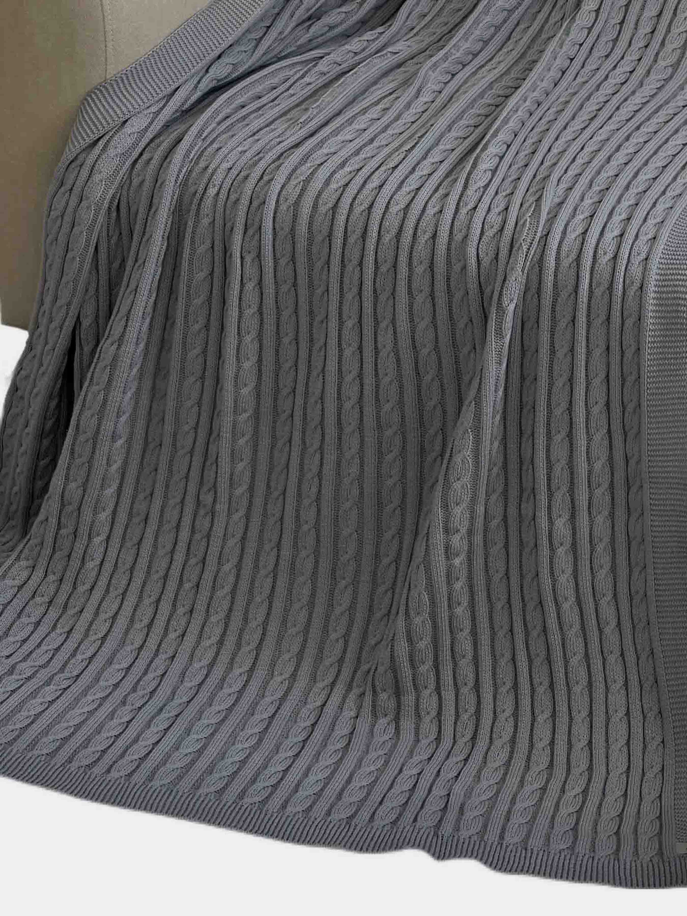 Плед Exclusive Nature світло-сірий Прованс модель 549116 Фото