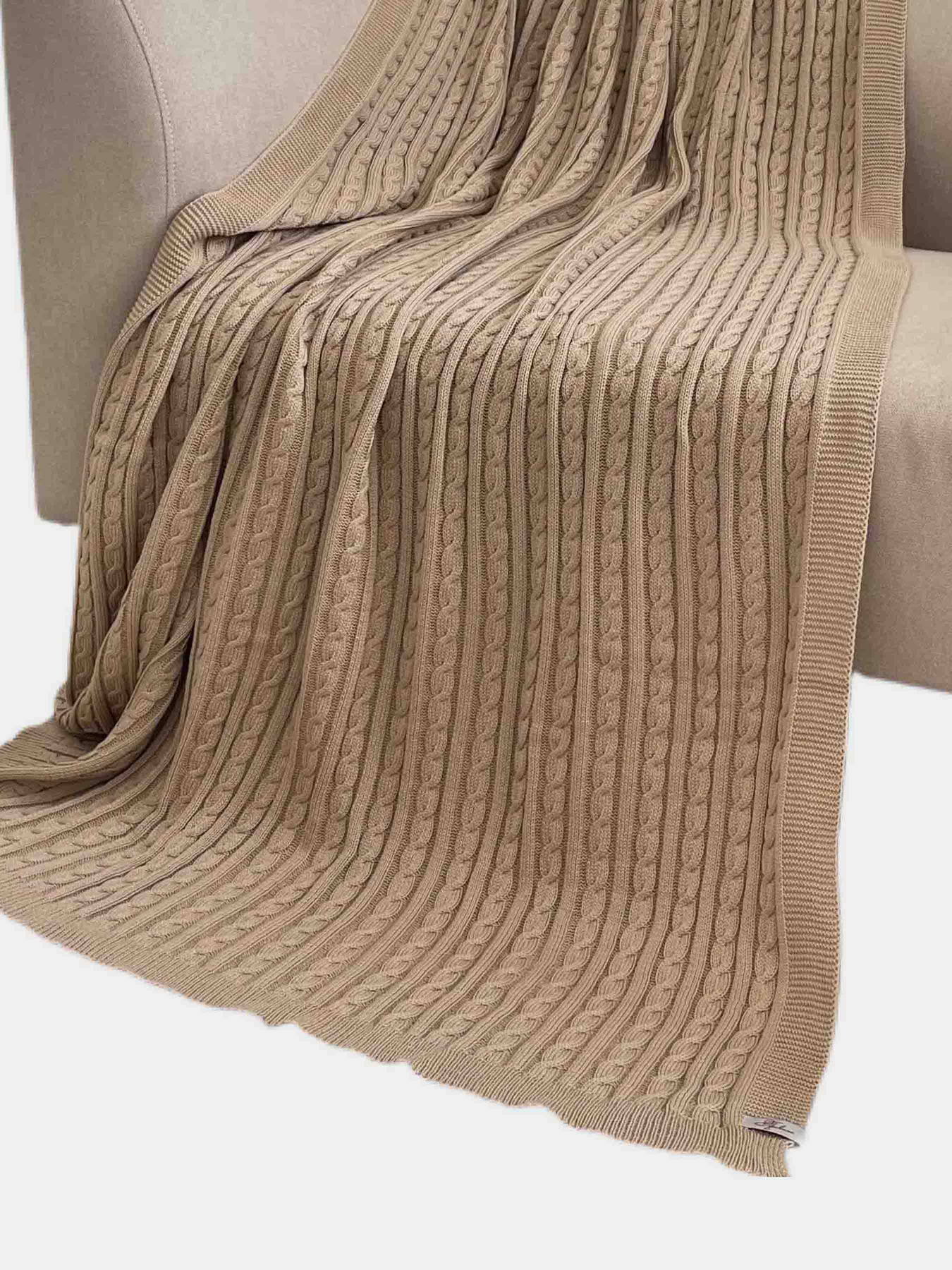 Плед Exclusive Nature бежевий Прованс модель 549113 Фото