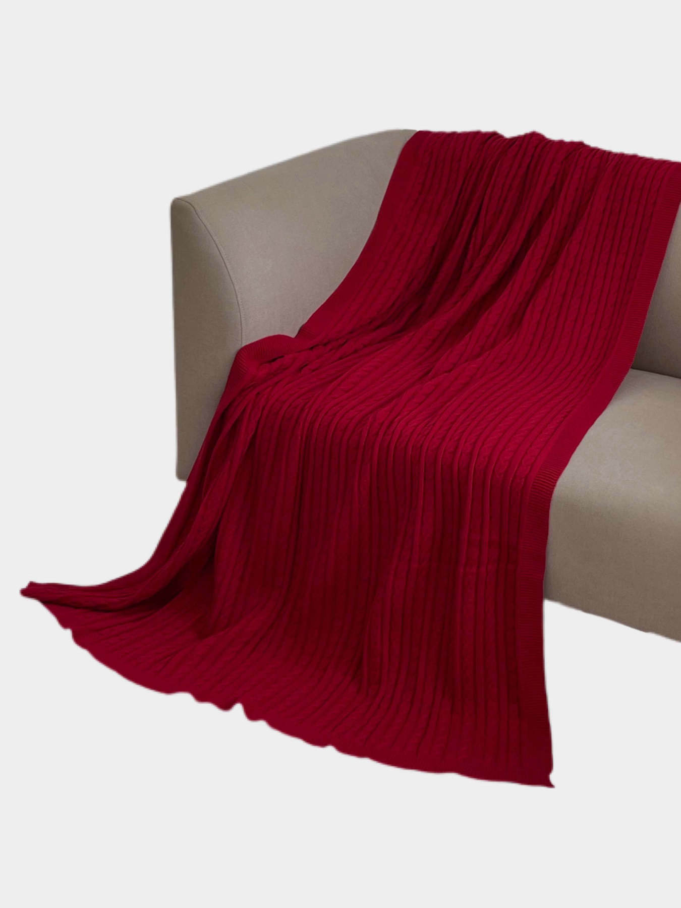 Плед Exclusive Nature червоний Прованс модель 549119 Фото