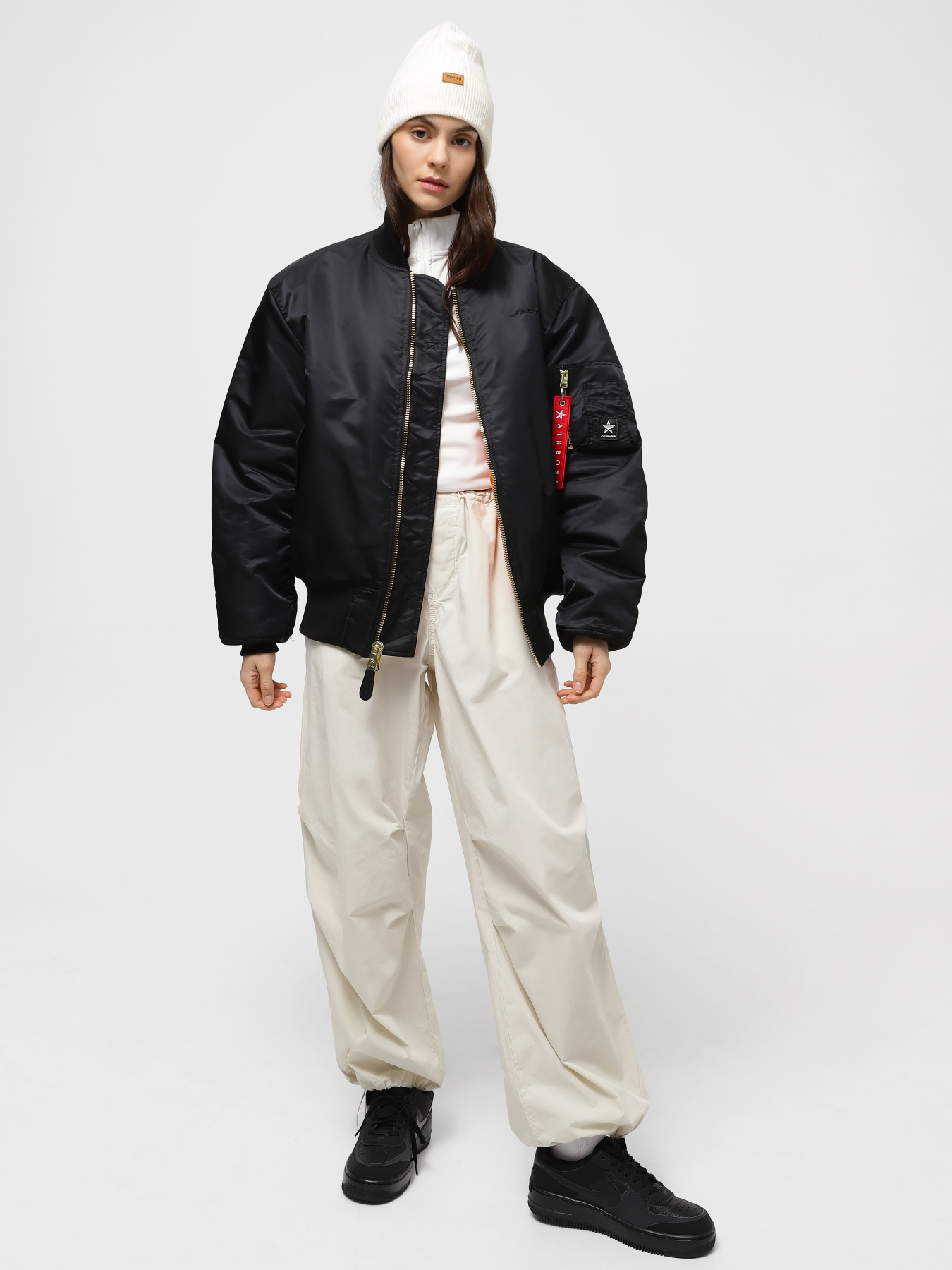 Бомбер Airboss MA-1 модель 017700001020705_black Фото