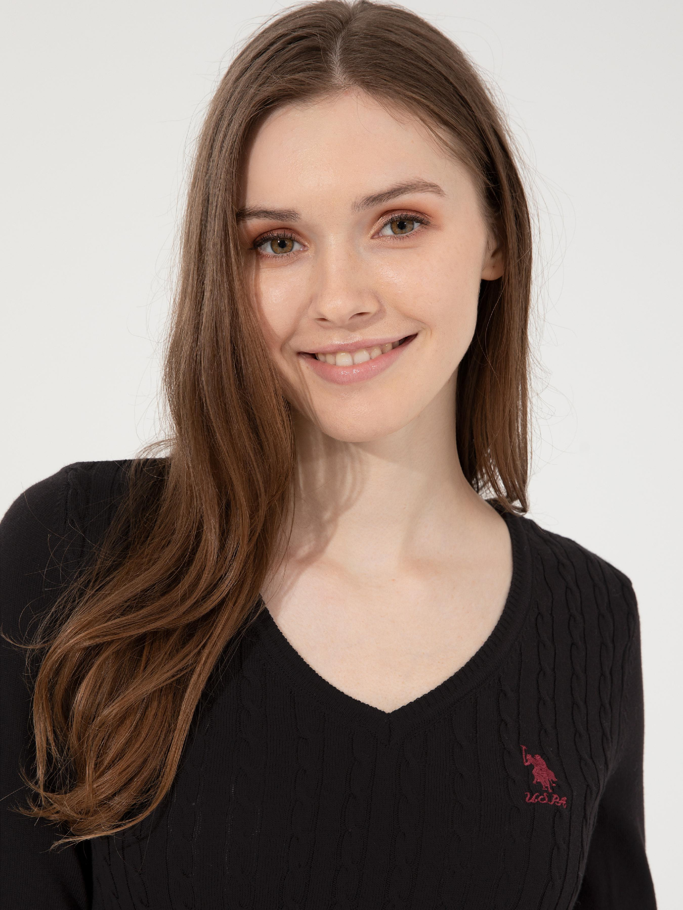 Джемпер US Polo модель G082GL0TK.000.1430193.VR046 Фото