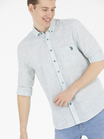 Рубашка US Polo модель G081GL004.000.1575234.VR054 Фото