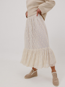 Спідниця міді Alnest модель AN 258 Фото