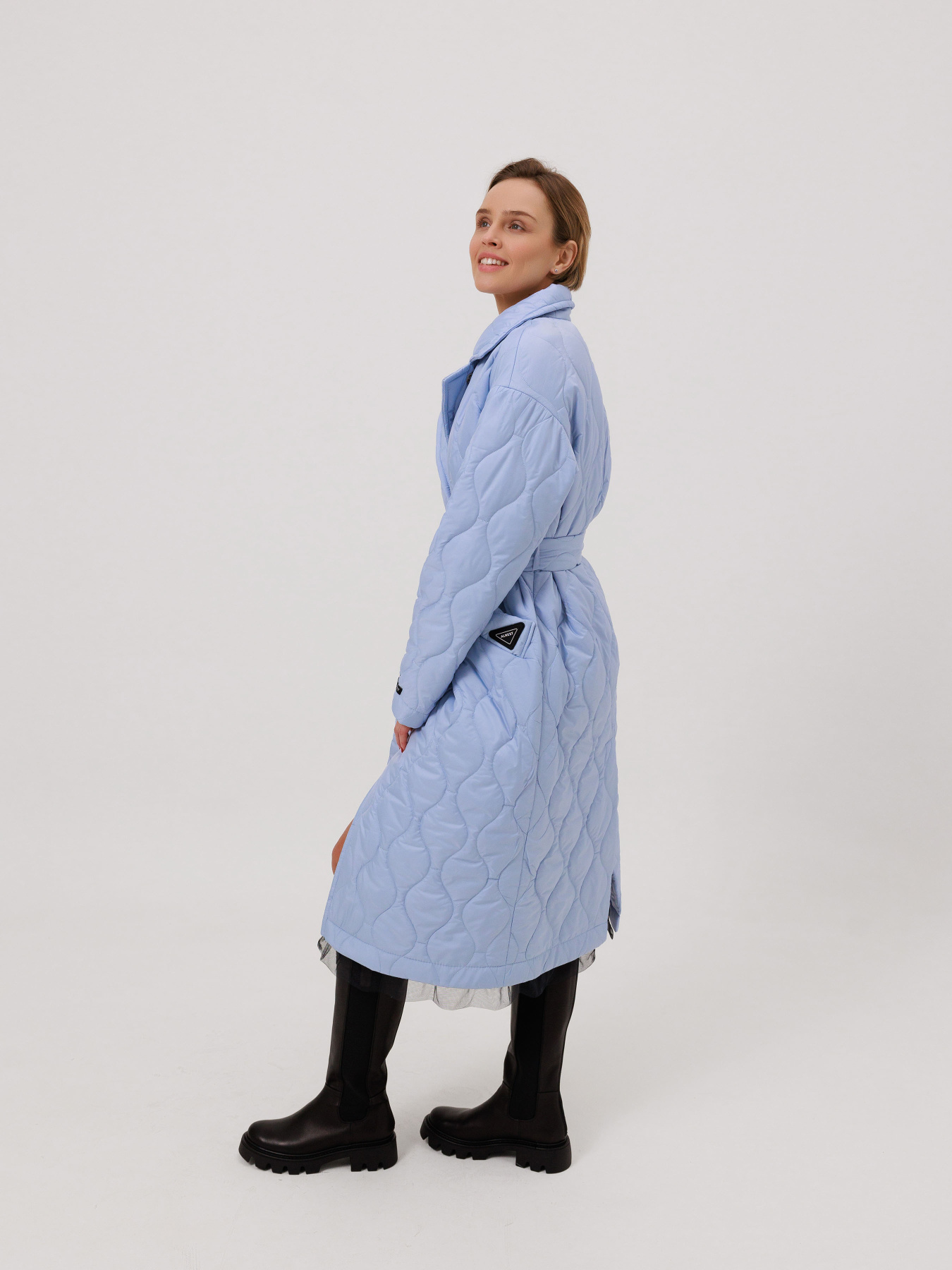 Пальто с утеплителем Alnest модель AN106 Фото