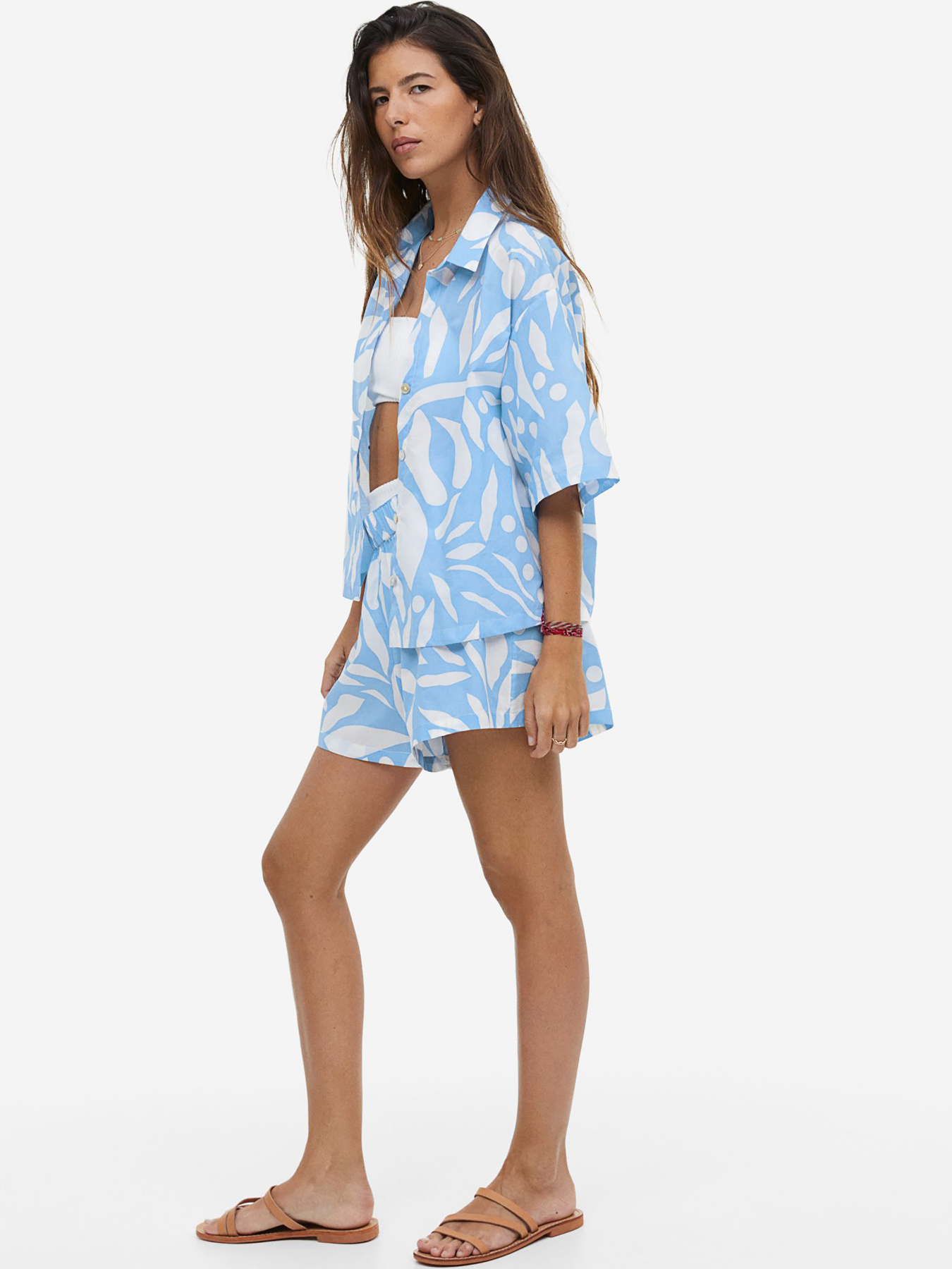 Рубашка повседневная H&M модель 71217 Фото