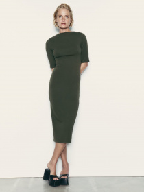 Платье миди ZARA модель 70943 Фото