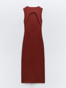 Платье миди ZARA модель 70948 Фото