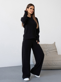 Повсякденний костюм ISSA Plus модель 14436_черный Фото