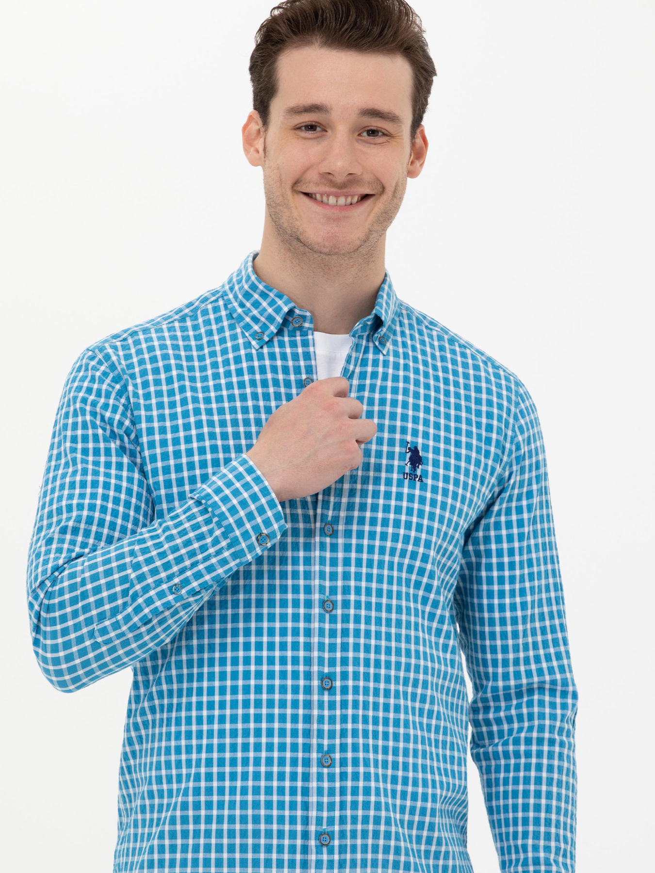 Сорочка повсякденна US Polo модель G081SZ004.000.1450609.VR077 Сорочка повсякденна US Polo модель G081SZ004.000.1450609.VR077 Фото