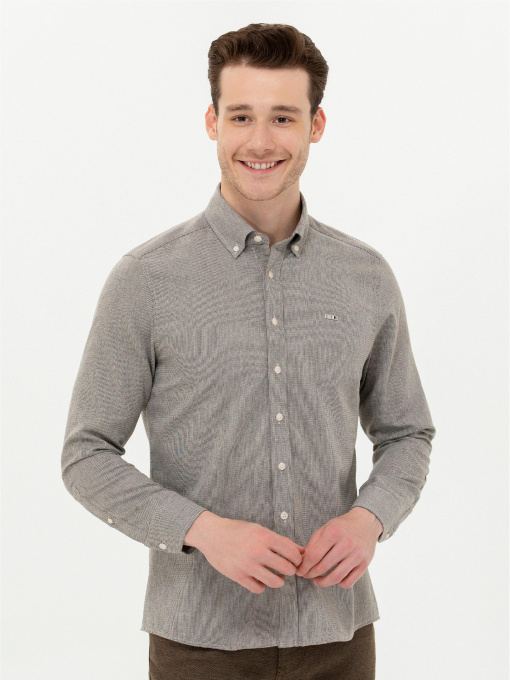 Рубашка повседневная US Polo модель G081GL004.000.1450181.VR019 Фото