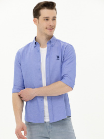 Рубашка US Polo модель USPAINT.1570715.VR212 Фото