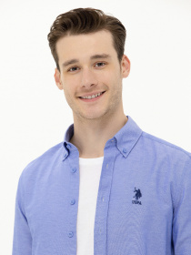 Рубашка US Polo модель USPAINT.1570715.VR212 Фото