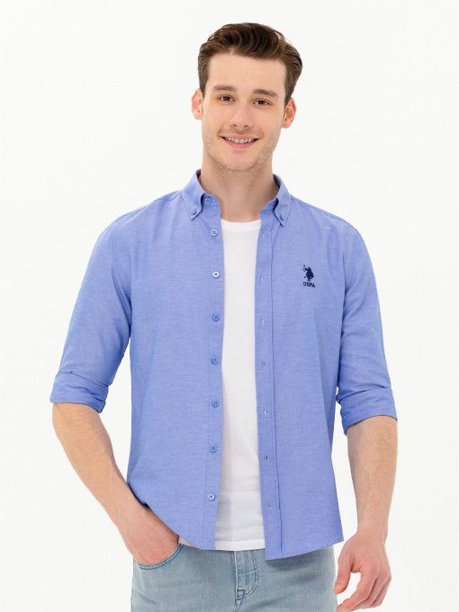 Рубашка US Polo модель USPAINT.1570715.VR212 Фото