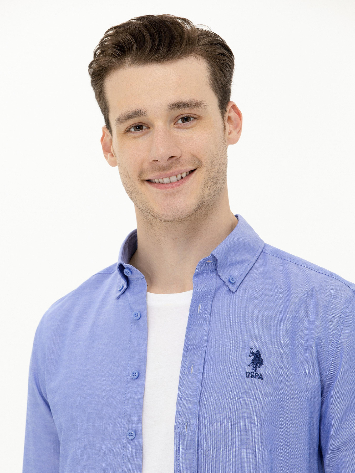Сорочка повсякденна US Polo модель USPAINT.1570715.VR212 Фото
