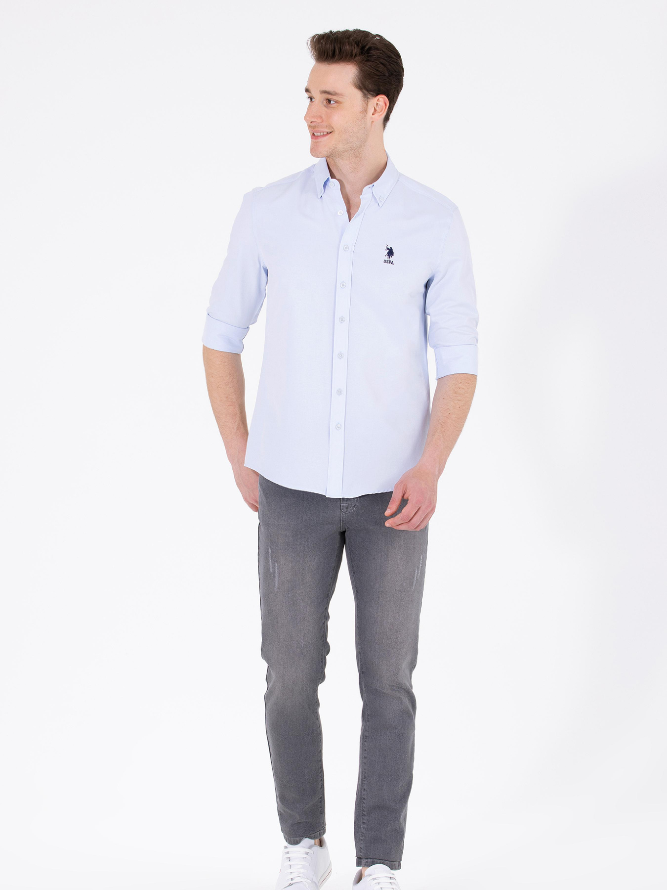 Рубашка US Polo модель G081GL004.000.1570715.VR003 Фото