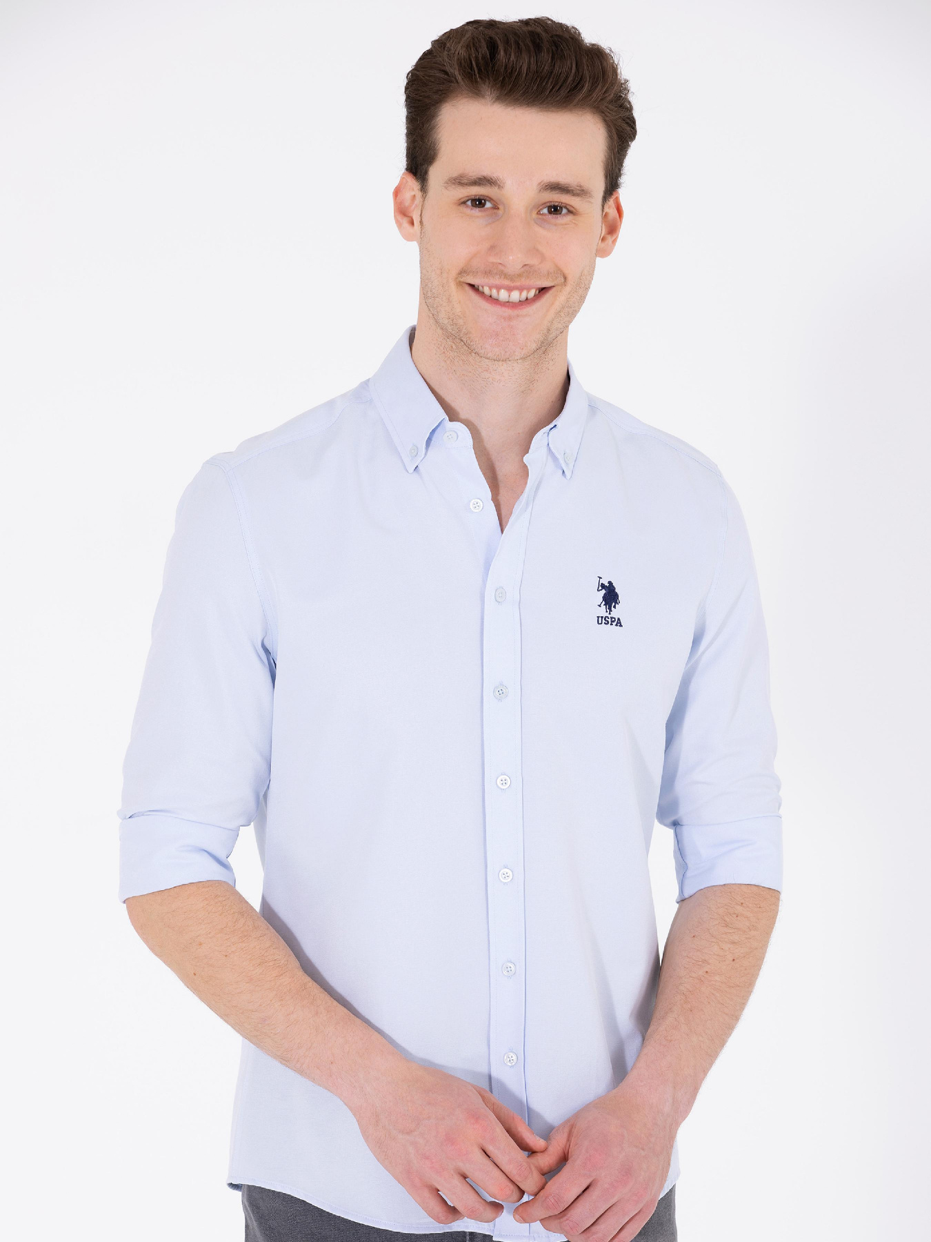 Сорочка повсякденна US Polo модель G081GL004.000.1570715.VR003 Фото