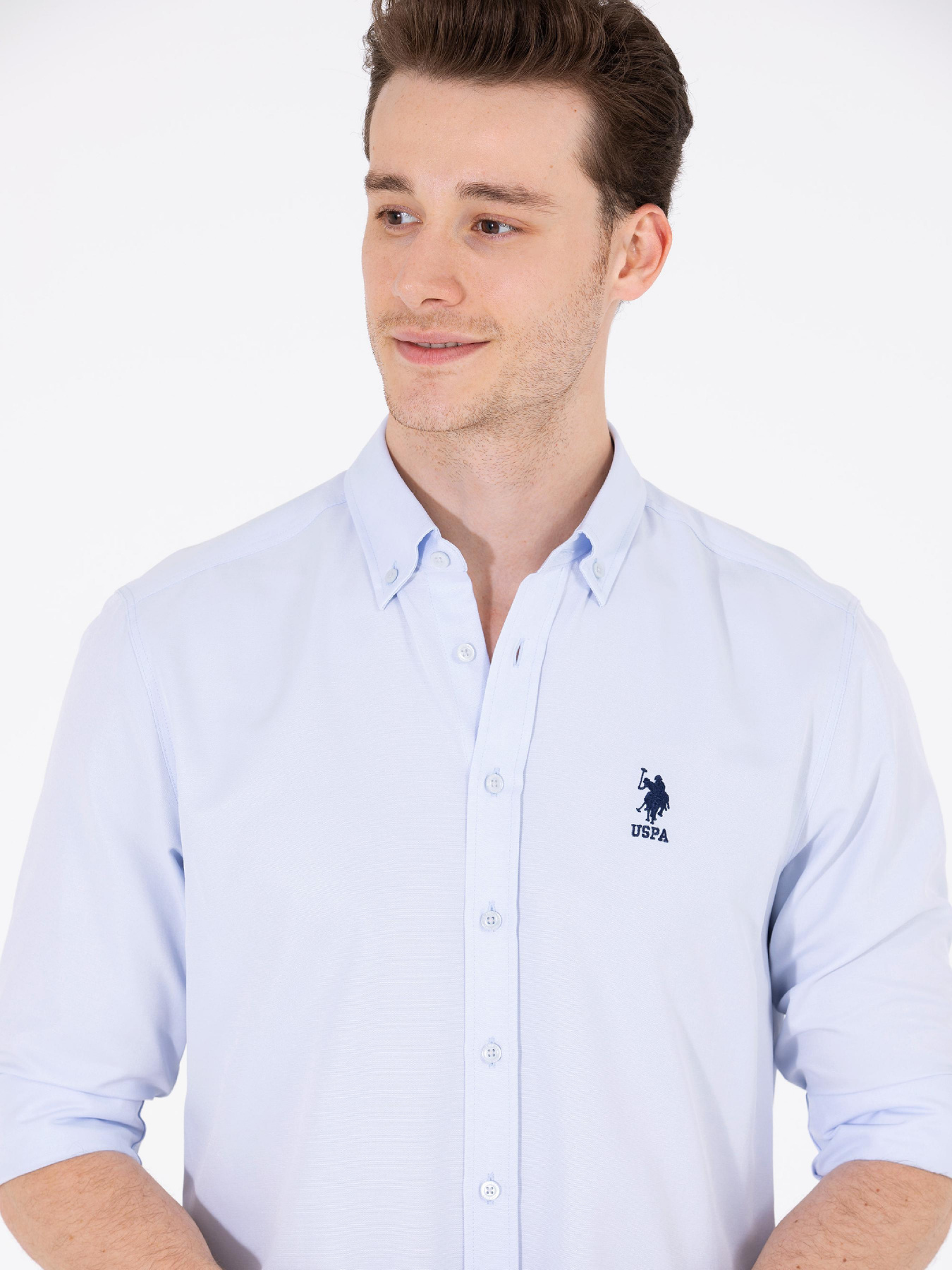 Рубашка US Polo модель G081GL004.000.1570750.VR003 Фото